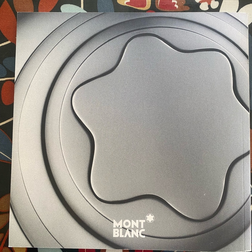 VINTAGE MONT BLANC catalogue gorgeous! collector